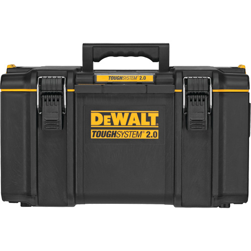 ToughSystem&reg; 2.0 Large Toolbox, 21-3/4" x 14-3/4" x 12-3/8", Black Industrial Sales