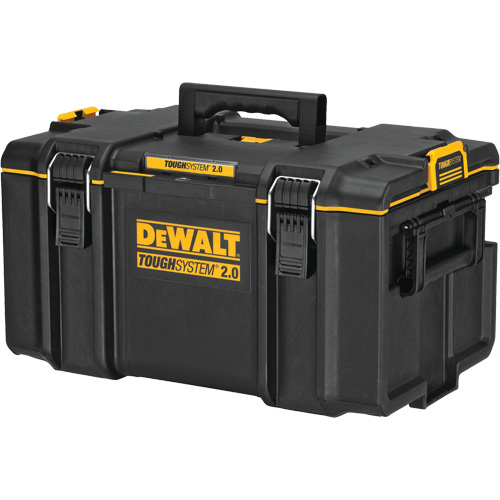 ToughSystem&reg; 2.0 Large Toolbox, 21-3/4" x 14-3/4" x 12-3/8", Black Industrial Sales