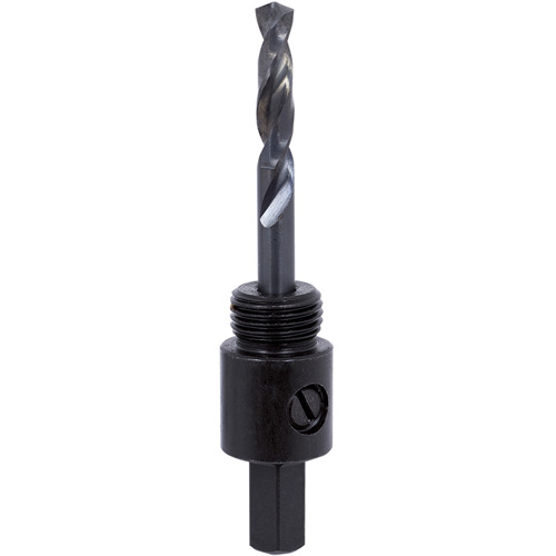 Hex Holesaw Arbor, 1-1/4" - 2-3/8", 3/8" Shank Industrial Sales