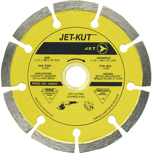 JET-KUT Premium Segmented Diamond Blade Industrial Sales