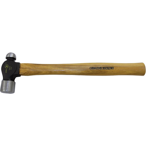 Marteaux &agrave; panne sph&eacute;rique avec manche en hickory robuste, Poids de la t&ecirc;te 24 oz, Face Ordinaire, Prise Bois Industrial Sales