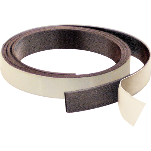 Magnetic Strips, 100' L x 3/4" W, 1/16" Thickness, Strength of 5 lbs. per Lin. Ft. Industrial Sales