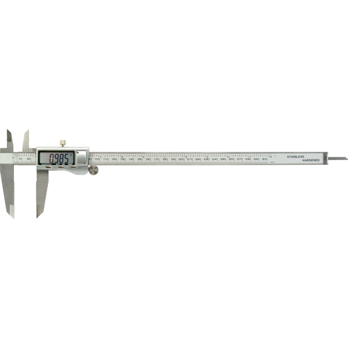 Pieds &agrave; coulisse num&eacute;riques & &eacute;lectroniques, R&eacute;solution de 0,001" (0,03 mm), 0" - 12" (0 mm - 300 mm) gamme de mesure Industrial Sales