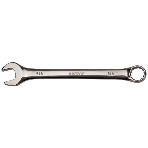 Cl&eacute; mixte, 12 pans, 1/4", Fini Chrome Industrial Sales