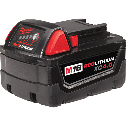 Bloc-piles M18 Redlithium, Lithium-ion, 18 V, 4 A Industrial Sales