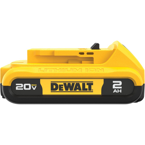 Bloc-piles 20 V Max* Compact XR, Lithium-ion, 20 V, 2 A Industrial Sales