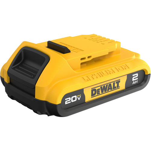 Bloc-piles 20 V Max* Compact XR, Lithium-ion, 20 V, 2 A Industrial Sales