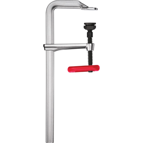 Regular-Duty All-Steel Bar Clamps with Ergonomic Grip, 8" (203.2 mm), 2800 lbs. Clamp Force Industrial Sales