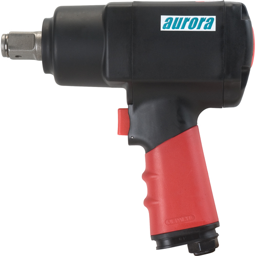 Heavy-Duty Composite Air Impact Wrench, 3/4" Drive, 1/4" NPT Air Inlet, 9000 No Load RPM Industrial Sales