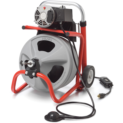K-400 Drain Cleaning Machine with C-31 IW Cable, Electric, 3/8" Industrial Sales
