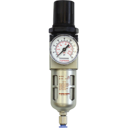 Filtreur/r&eacute;gulateur modulaire, 1/4" NPT, 150 psi, Capacit&eacute; de 0,7 oz liq. Industrial Sales