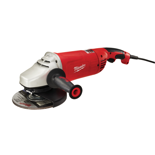 Non-Lock On Large Angle Grinder with Trigger Grip, 7"/9", 120 V, 15 A, 6000 RPM Industrial Sales
