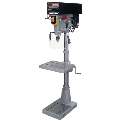 Floor Drill Presses, 15", 5/8" Chuck, 5000 RPM Industrial Sales
