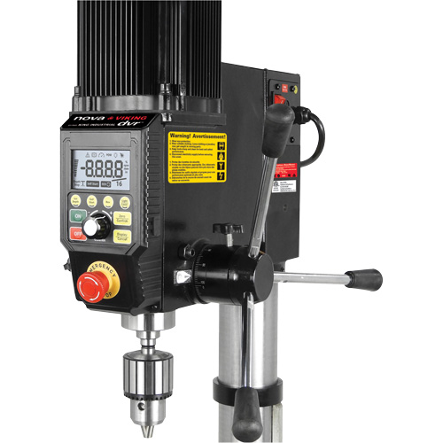 Perceuses &agrave; colonne de plancher Nova Viking DVR, 16", Mandrin 5/8", 3000 tr/min Industrial Sales