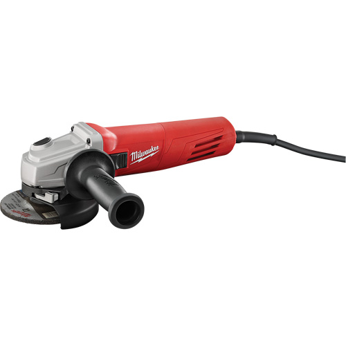 Small Angle Grinder with Slide Lock-On Switch, 4-1/2", 120 V, 11 A, 11000 RPM Industrial Sales
