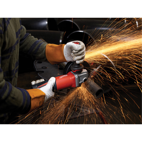 Small Paddle No-Lock Angle Grinder, 6", 120 V, 13 A, 9000 RPM Industrial Sales
