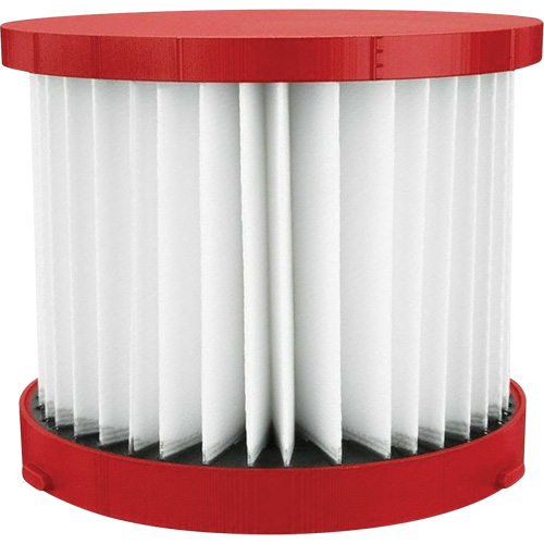 Dry Vacuum Filter, Hepa, Fits 1.6 - 2.5 US gal. Industrial Sales