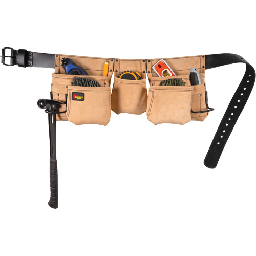 Tabliers de compagnon menuisier, Cuir, Havane Industrial Sales