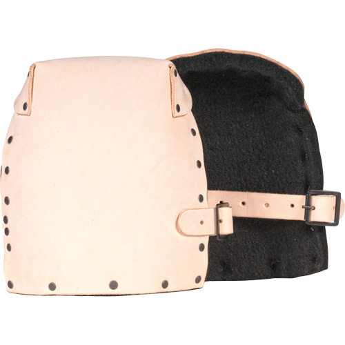 Genouill&egrave;res &agrave; coquille rigide, Style Boucle, Prot&egrave;ge-genoux Cuir, Tampons Mousse Industrial Sales