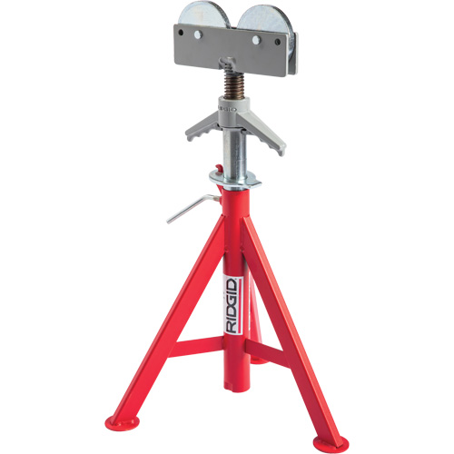 Support de tuyau pour rouleau baiss&eacute; no RJ-98, 59-104 cm R&eacute;glage de la hauteur, 12" Capacit&eacute; max. de tuyau, 1000 lb Capacit&eacute; de charge max. Industrial Sales