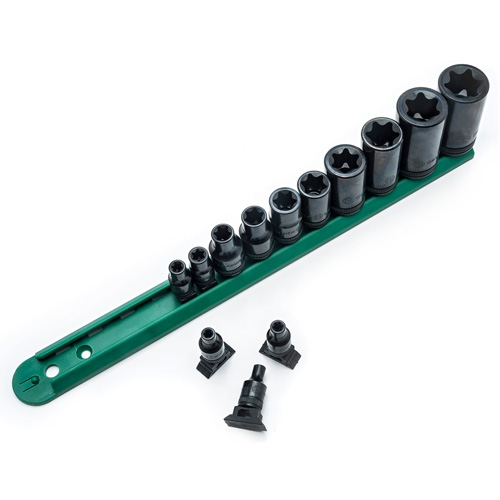 Jeu de douilles externes Torx, Prise 1/2"/1/4"/3/8" Industrial Sales