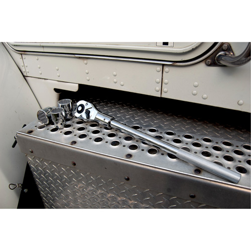 24-Tooth Quick Release Teardrop Ratchet, 3/4" Drive, Plain Handle Industrial Sales