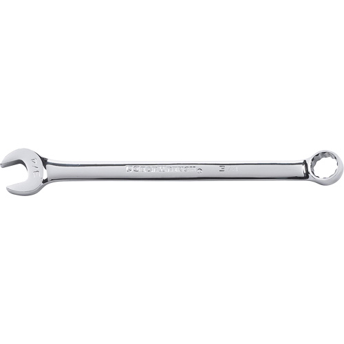 Long Pattern Combination Wrench, 12 Point, 3/4", Chrome/Polished Finish Industrial Sales