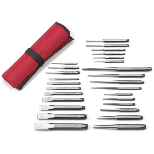 Punch & Chisel Set, 27 Pieces Industrial Sales