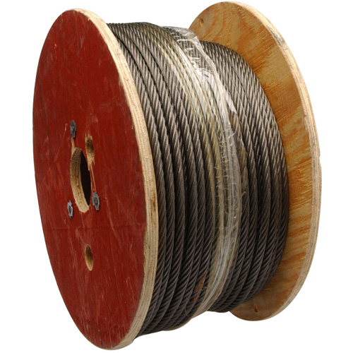 C&acirc;ble m&eacute;tallique &agrave; noyau en fibre Industrial Sales