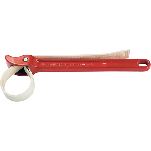 Strap Wrench No.2, 2" Pipe Capacity, 1-1/8" Strap Width, 17" Strap Length Industrial Sales