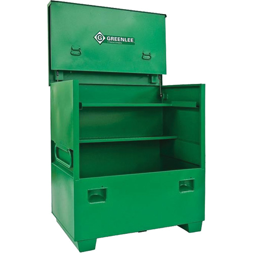 Jobsite Chest, 48" W x 30" D x Green Industrial Sales