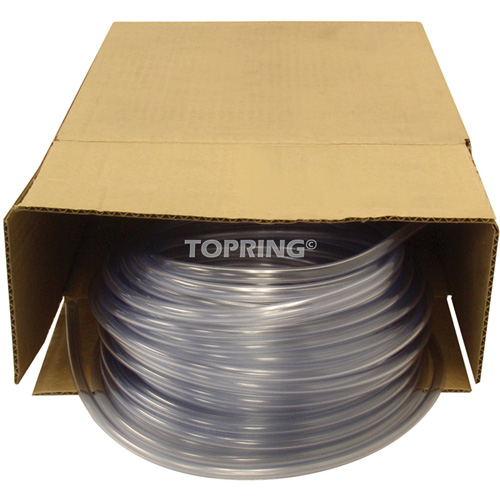 Tube, Air/Eau, 0,625" DE x 100' lo, PVC, Transparent, 30 psi @ 20°C Industrial Sales
