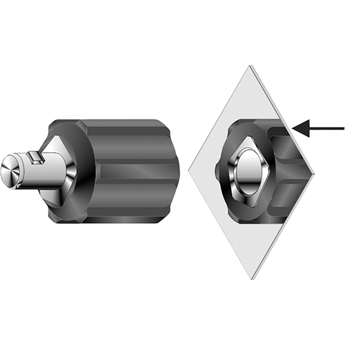 ADAPTAT 1 PIECE DINSE MALE LC-40/LC-10 FEMELLE Industrial Sales