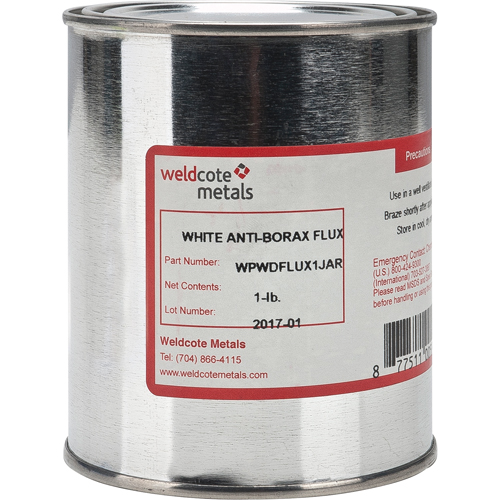 Flux antiborax blanc Industrial Sales