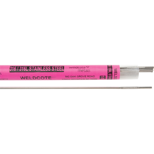 Baguettes pour soudage TIG en longueurs de 36", 1/8", Acier inoxydable Industrial Sales