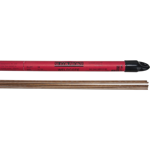 Baguettes pour soudage TIG en longueurs de 36", 1/8", Bronze silicon&eacute; Industrial Sales