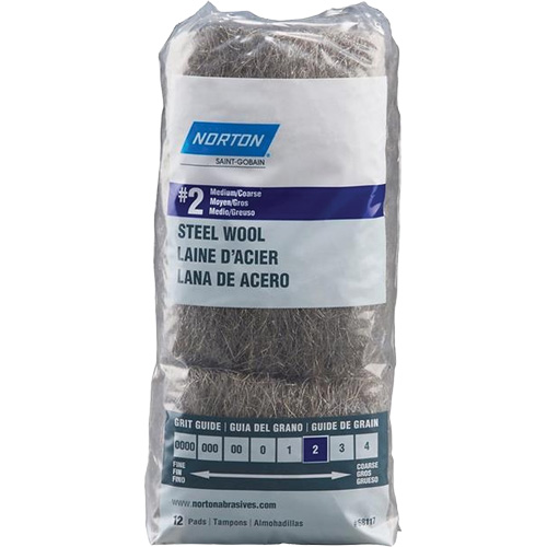 Steel Wool, Roll, Grade 2 Industrial Sales