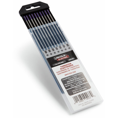 WX Multi-Oxide Premium Tungsten Electrode, 3/32" Dia. x 7" L Industrial Sales
