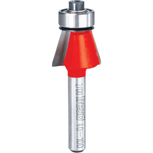 Router Bit - Chamfer Bit, 23/32" Dia., 1/4" Shank Industrial Sales