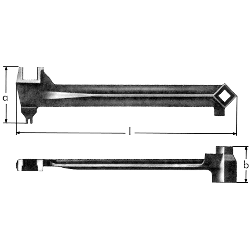 l&eacute;s &agrave; bonde, 2-1/2", Longueur de 15-1/15" Industrial Sales