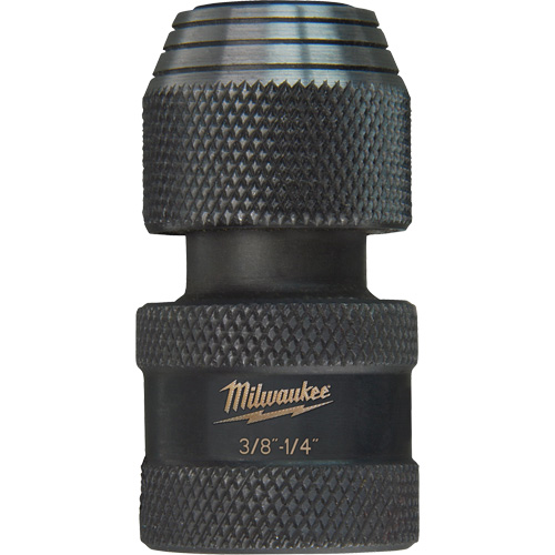 Adaptateur de douille carr&eacute;e &agrave; hexagonale pour tournevis &agrave; percussion Shockwave, Chocs, Prise 1/4", Douille 3/8", 1,875" lo Industrial Sales