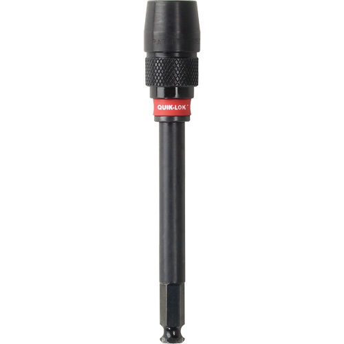Rallonge de foret &agrave; percussion Quik-Lok, Diam&egrave;tre max. de 7/16", Longeur de 5-1/2", Tige 7/16" Industrial Sales