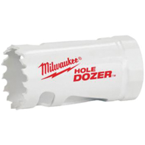 Scie-cloche Hole Dozer avec arbre, 1-1/4", Profondeur de la coupe 1-5/8", Bim&eacute;tal Industrial Sales