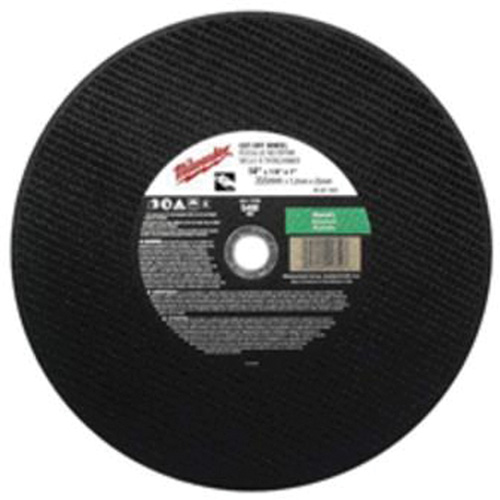 Premium Cut-Off Wheels, 14" x 1/8", 20 mm Arbor, Type 1, Silicon Carbide, 5400 RPM Industrial Sales