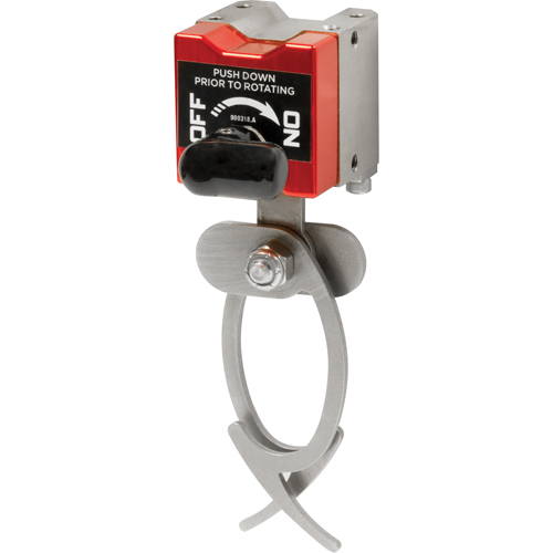 Crochets de suspension avec interrupteur, Longueur de 5-3/4", Diam&egrave;tre de 1-3/4", Capacit&eacute; de 35 lb Industrial Sales