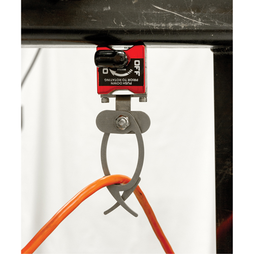 Crochets de suspension avec interrupteur, Longueur de 5-3/4", Diam&egrave;tre de 1-3/4", Capacit&eacute; de 35 lb Industrial Sales