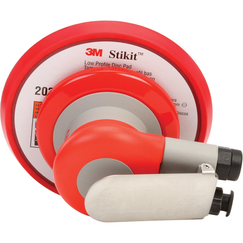 Ponceuse orbitale al&eacute;atoire sans aspiration, Dia 6", Entr&eacute;e 1/4" NPT, 12 000 Tr/min Industrial Sales