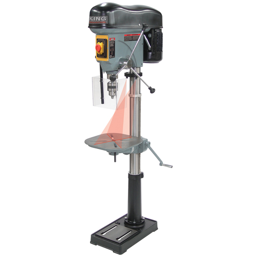 Perceuse &agrave; colonne, 17", Mandrin 3/4", 2750 tr/min Industrial Sales