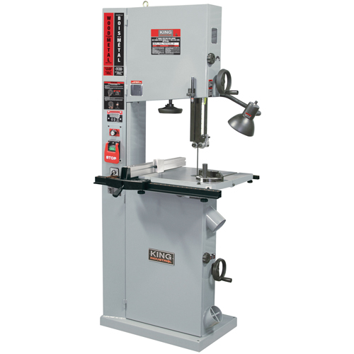 Variable Speed Bandsaw, Vertical, 220 V Industrial Sales