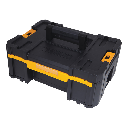 TSTAK&reg; III Tool Box with Single Deep Drawer, 16-3/4" x 12-1/4" x 6-7/8", Black Industrial Sales